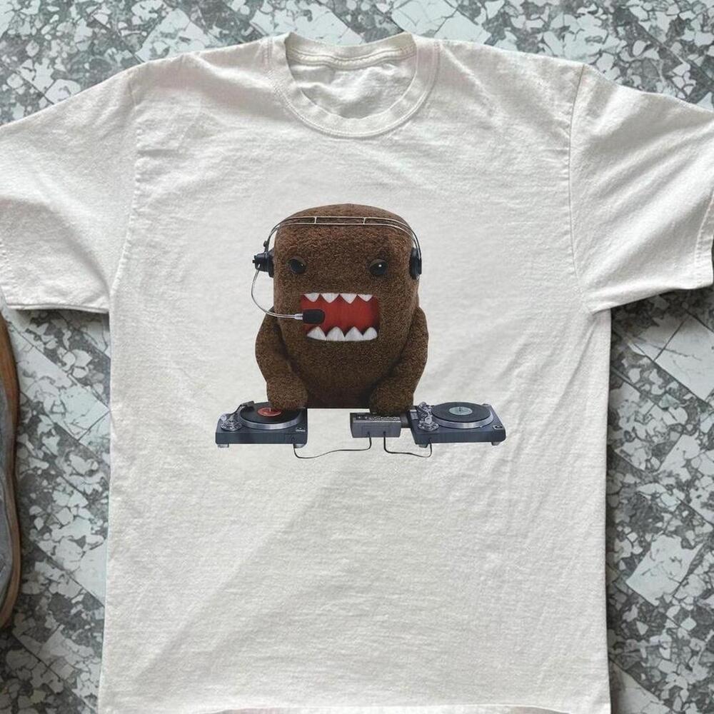Domo Dj White T Shirt